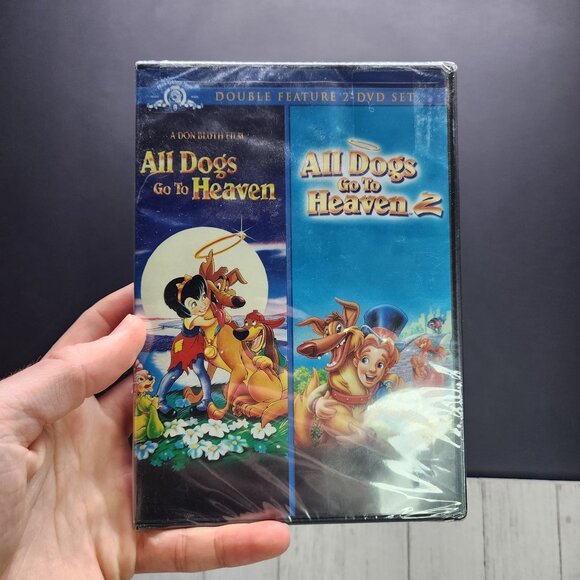 All Dogs Go To Heaven - Double Feature 2-DVD Set 2008 - Brand NEW! - Picture 2 of 4
